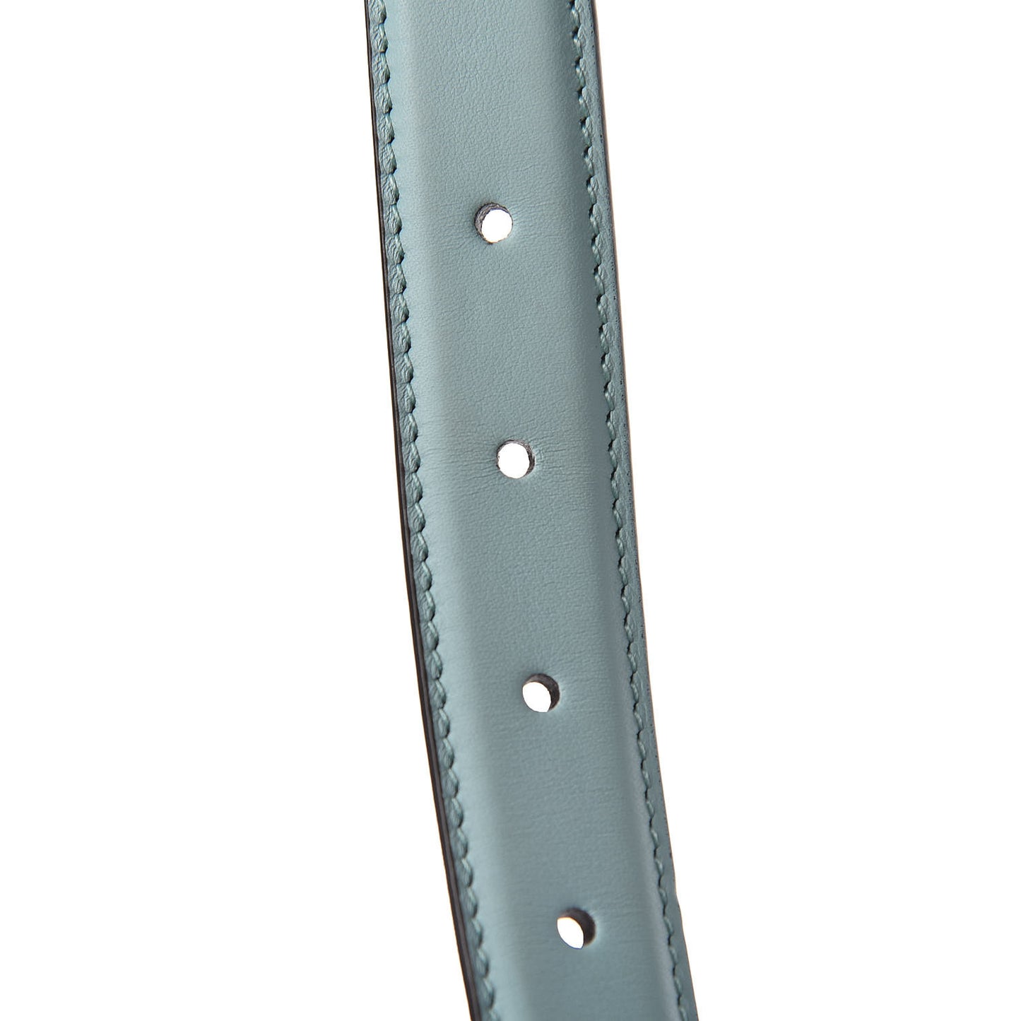 Moon Calfskin Interlocking G 25mm Belt 90 36 Ocean Wave