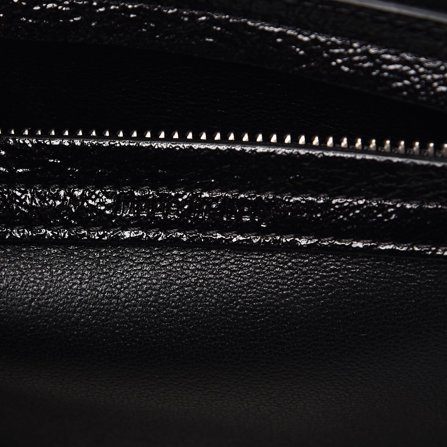 Celine Shiny Goatskin Medium Phantom Luggage Black 7 of 7