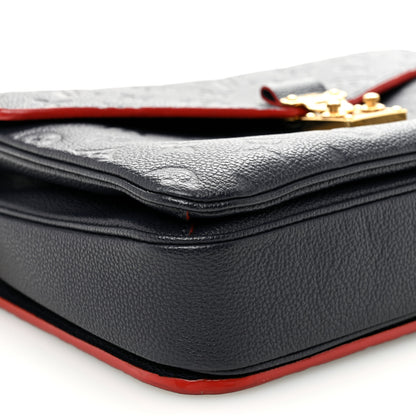 Louis Vuitton Empreinte Pochette Metis Marine Rouge 9 of 10