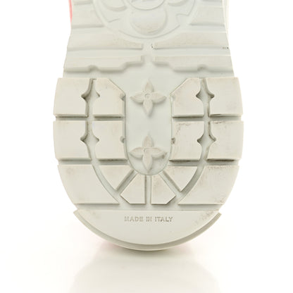 Louis Vuitton Denim Monogram Squad Sneakers 39.5 Pink 6 of 8