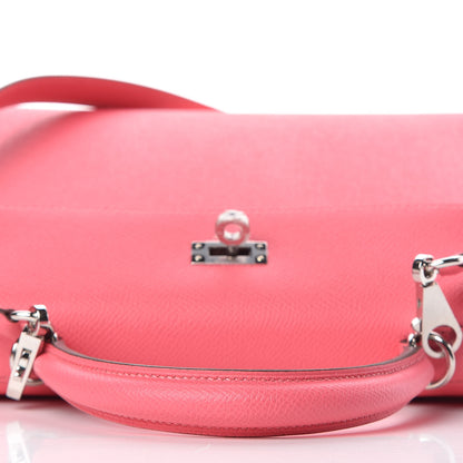 Hermes Epsom Kelly Sellier 25 Rose Lipstick 8 of 34