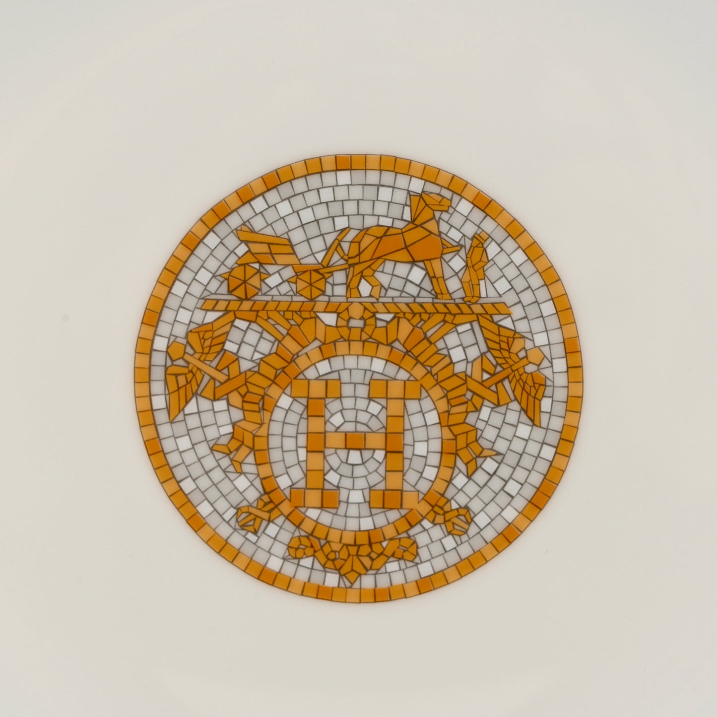 Porcelain Mosaique Au 24 Soup Bowl Gold