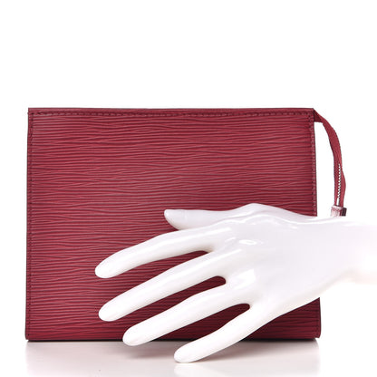 Louis Vuitton Epi Toiletry Pouch 19 Fuchsia 2 of 8
