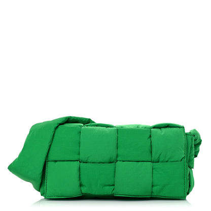 Bottega Veneta Nylon Intrecciato Padded Tech Cassette Bag Parakeet 3 of 12