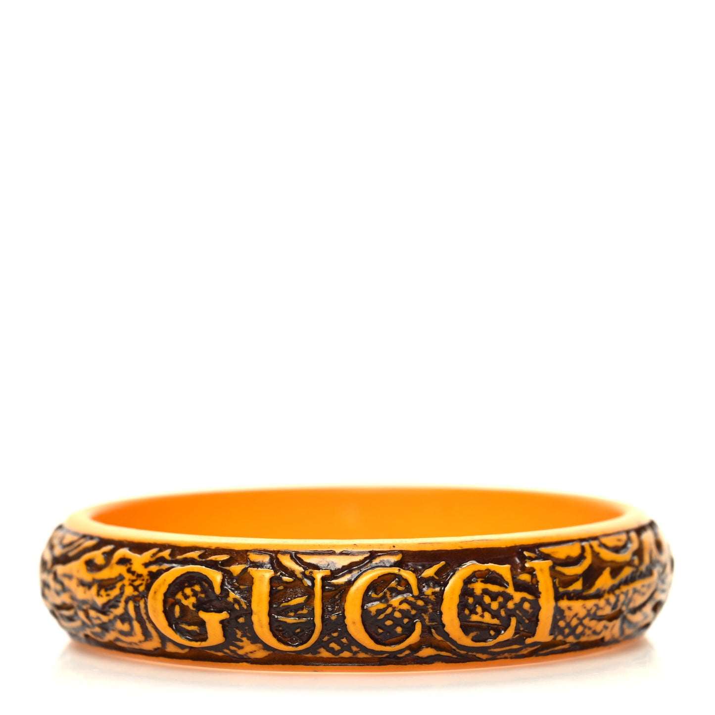 Resin Flora Bracelet Giallo