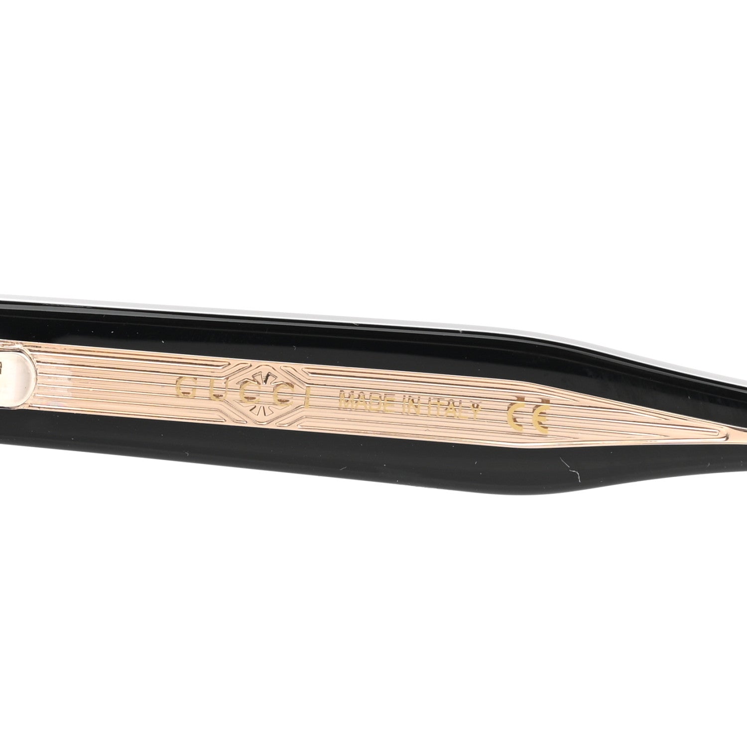 Gucci Acetate Round Sunglasses GG1081S Black 6 of 8