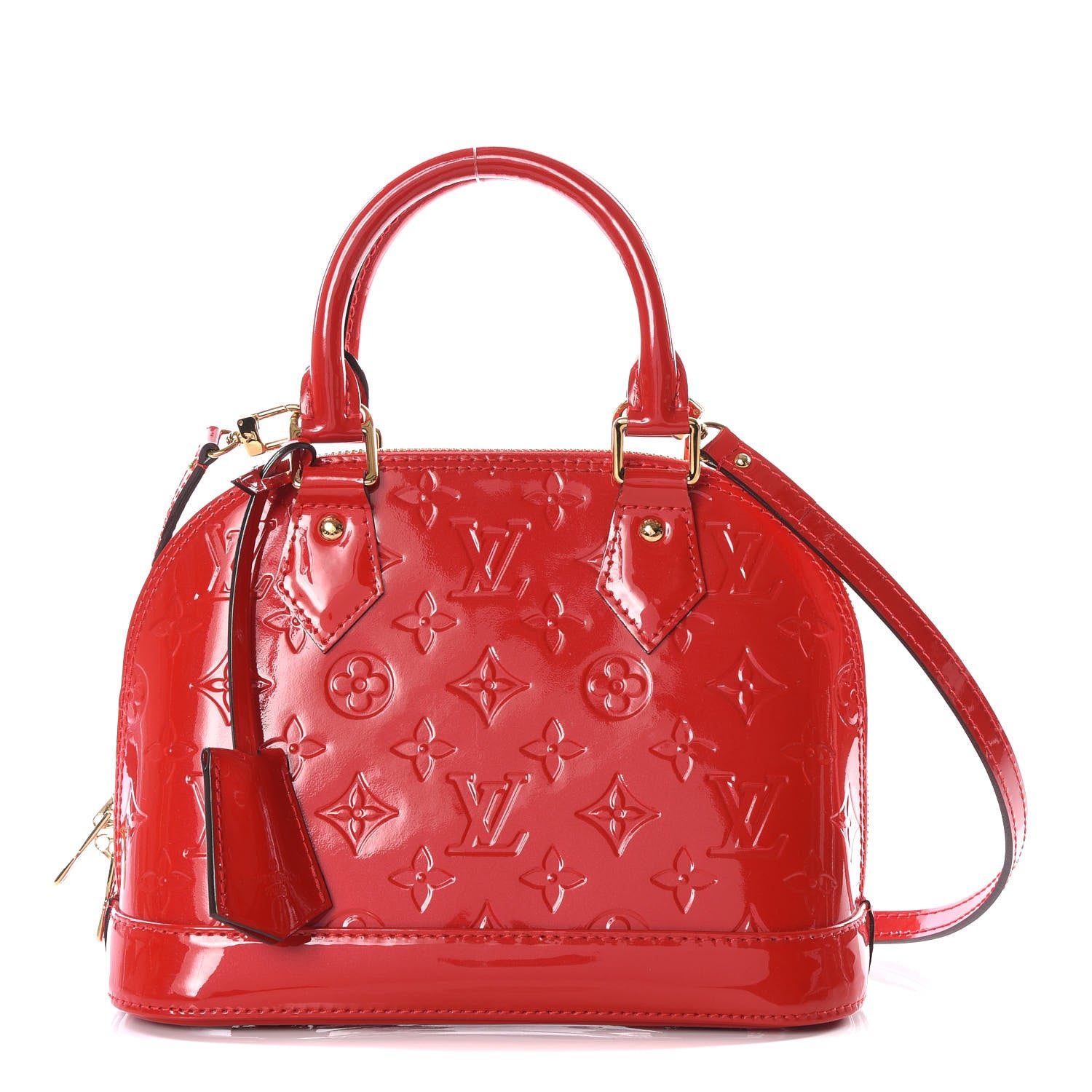 Louis Vuitton Vernis Alma BB Cherry 1 of 12