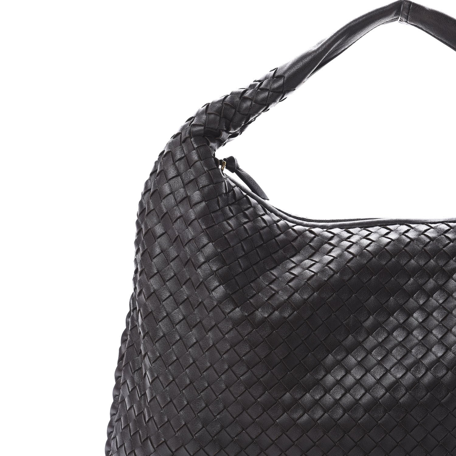 Bottega Veneta Nappa Intrecciato Large Veneta Hobo Ebano 8 of 10