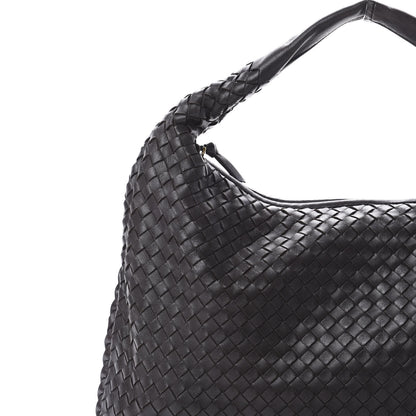 Bottega Veneta Nappa Intrecciato Large Veneta Hobo Ebano 8 of 10