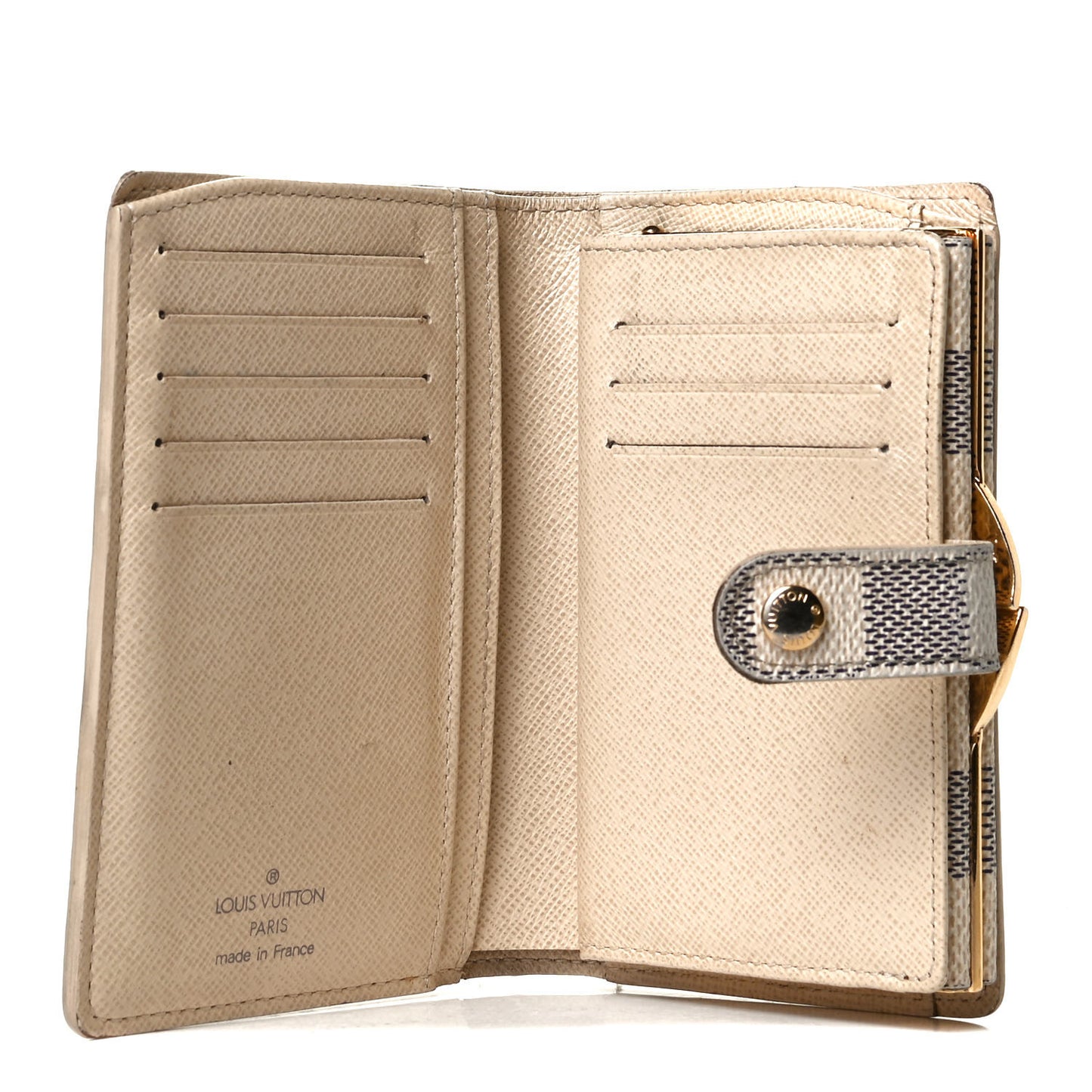 Damier Azur French Purse Wallet