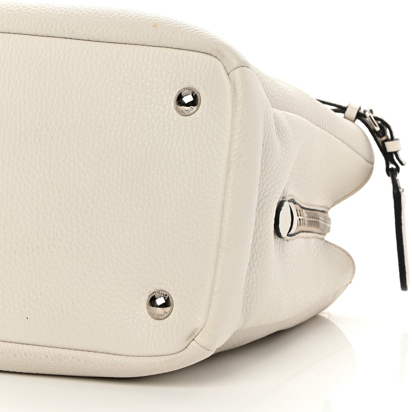 Vitello Daino Shopping Tote Talco