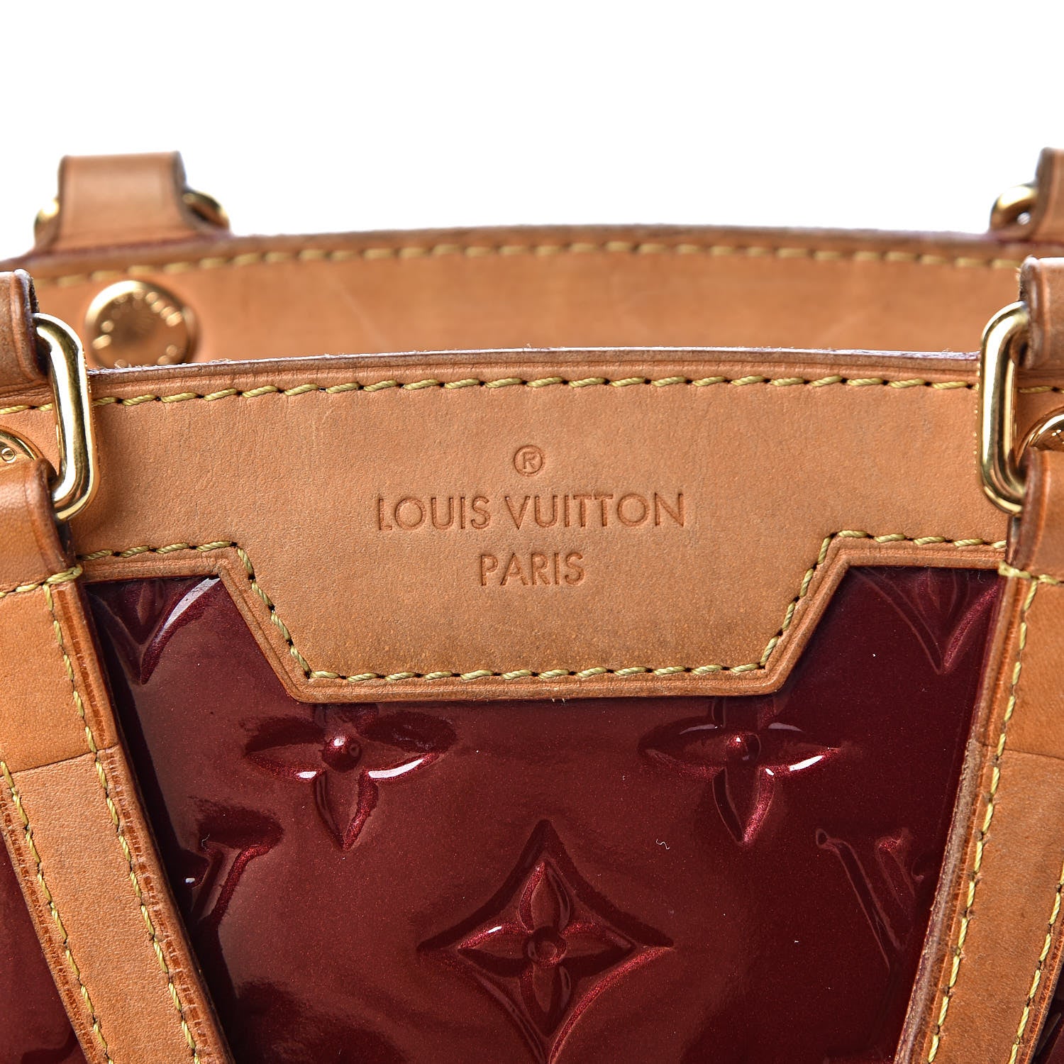 Louis Vuitton Vernis Brea MM Rouge Fauviste 6 of 20