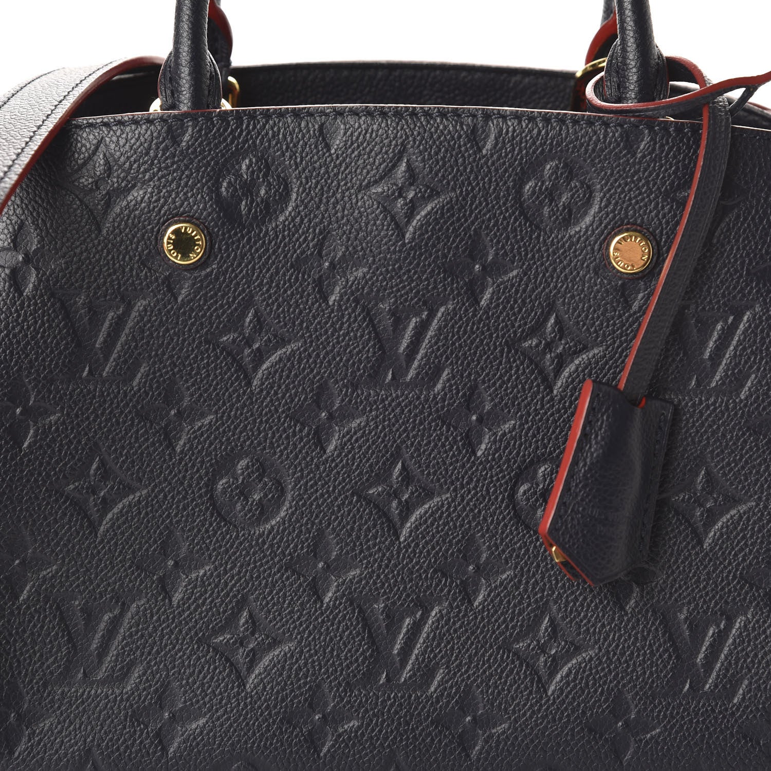 Louis Vuitton Empreinte Montaigne BB Marine Rouge 9 of 10