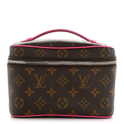 Louis Vuitton Monogram Macassar Nice Mini Fuchsia 1 of 8