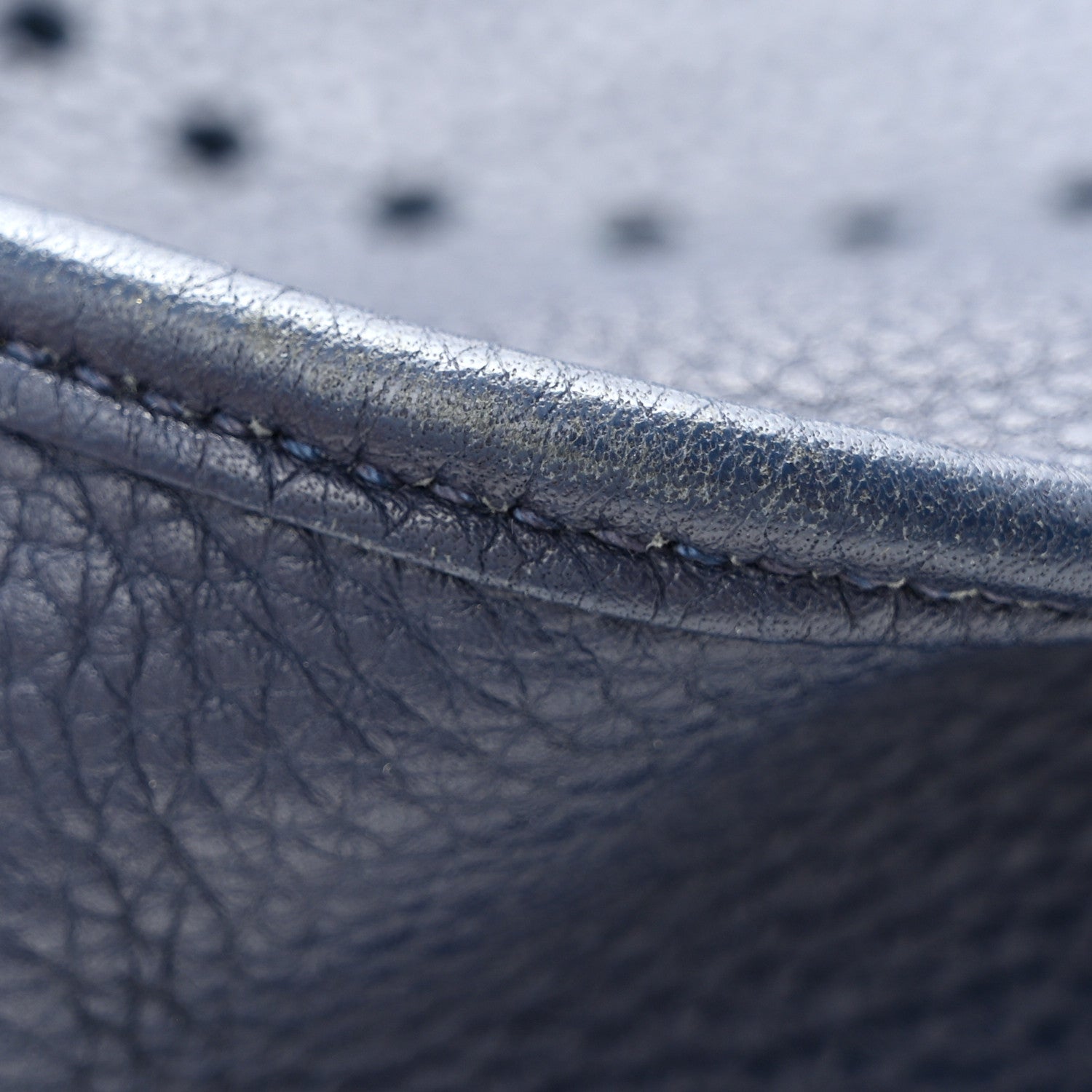 Hermes Taurillon Clemence Amazone Evelyne III GM Bleu de Galice 11 of 14