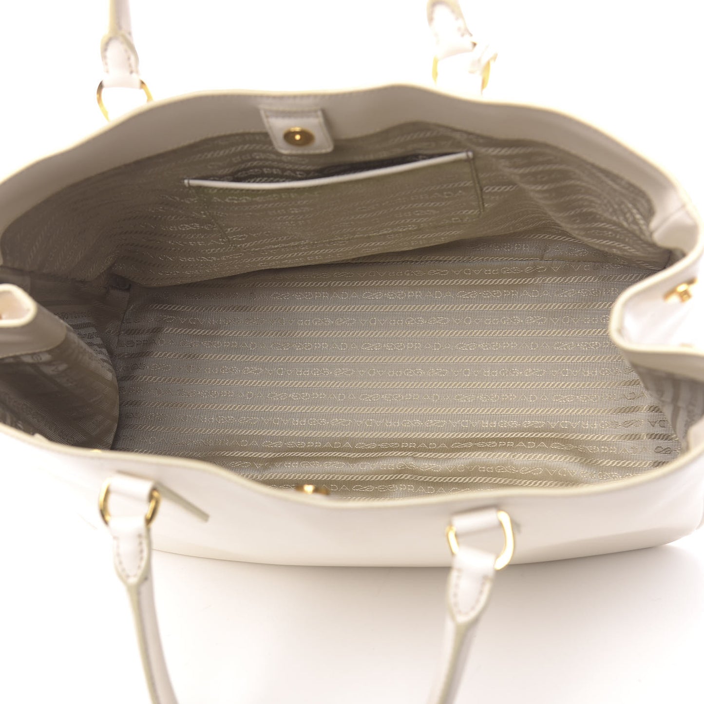 Saffiano Lux Large Tote Talco