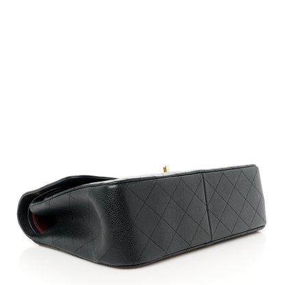 Chanel Caviar Quilted Jumbo Double Flap Black 4 of 11