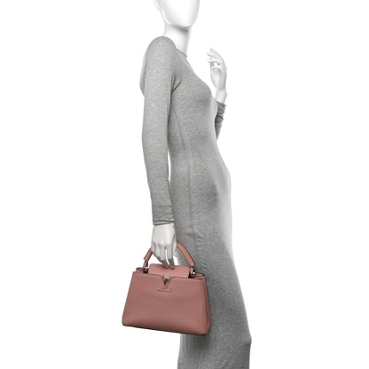 Louis Vuitton Taurillon Capucines BB Magnolia 2 of 11