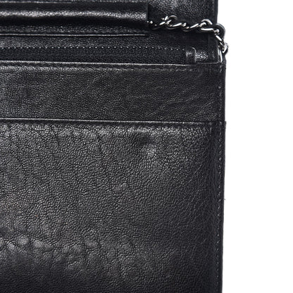 Chanel Goatskin Wallet on Chain WOC Black 9 of 15