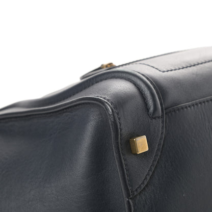 Celine Smooth Calfskin Mini Luggage Navy Blue 9 of 20