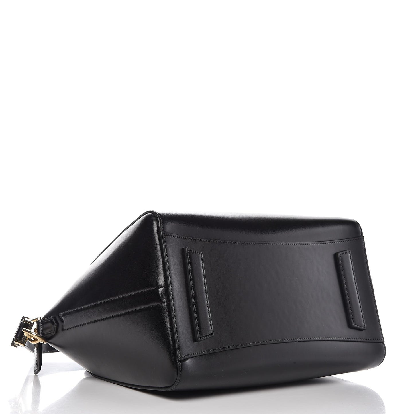 Shiny Lord Calfskin Medium Antigona Black