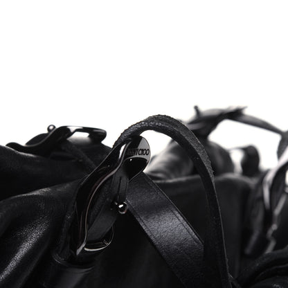 Jimmy Choo Lambskin Studded Blare Tote Black 16 of 19