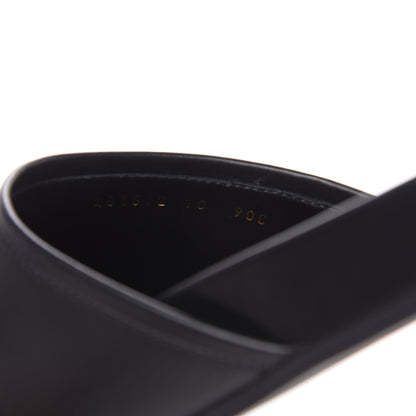 Gucci Calfskin Mens Horsebit River Slippers 10 Black 8 of 9