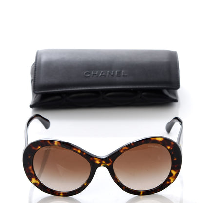 Chanel Oval CC Sunglasses 5372 Tortoise 9 of 9
