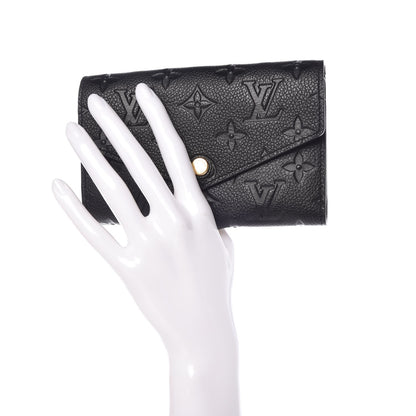 Louis Vuitton Empreinte Compact Curieuse Wallet Black 2 of 11