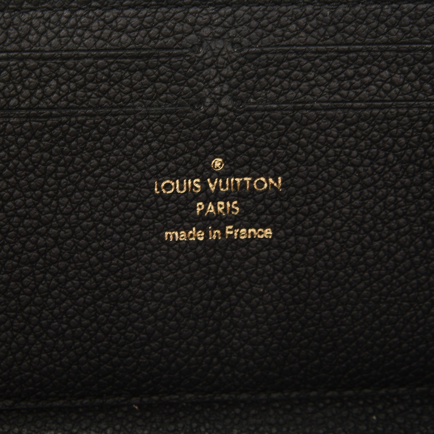 Louis Vuitton Empreinte Clemence Wallet Black 6 of 7