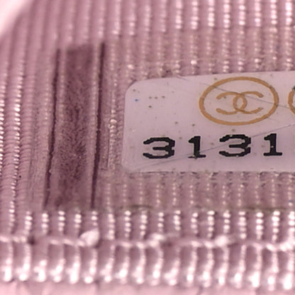 Chanel Caviar Quilted Flap Card Holder Wallet Light Pink 8 of 9
