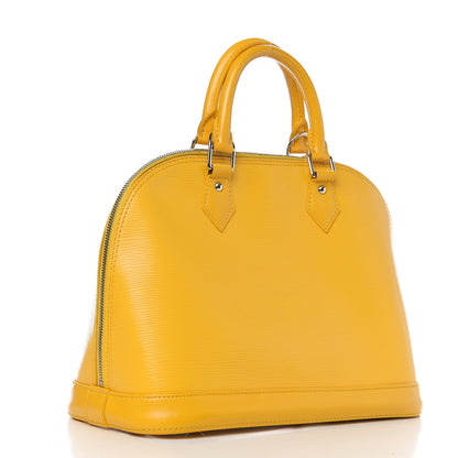 Louis Vuitton Epi Alma MM Citron 2 of 10