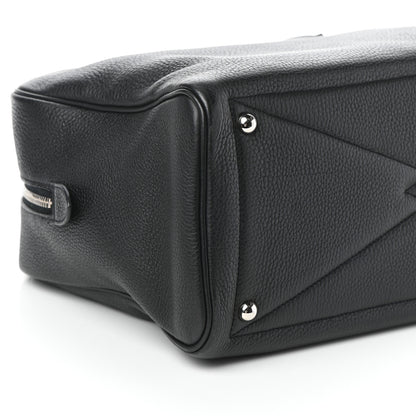 Hermes Taurillon Clemence Victoria II 35 Black 8 of 9