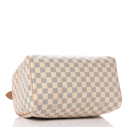 Louis Vuitton Damier Azur Speedy 30 4 of 9