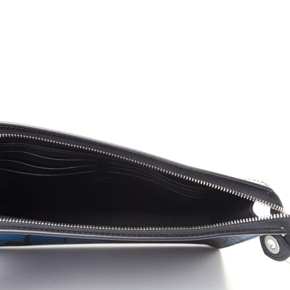 Louis Vuitton Damier Graphite Rope Pochette Voyage Blue 5 of 7