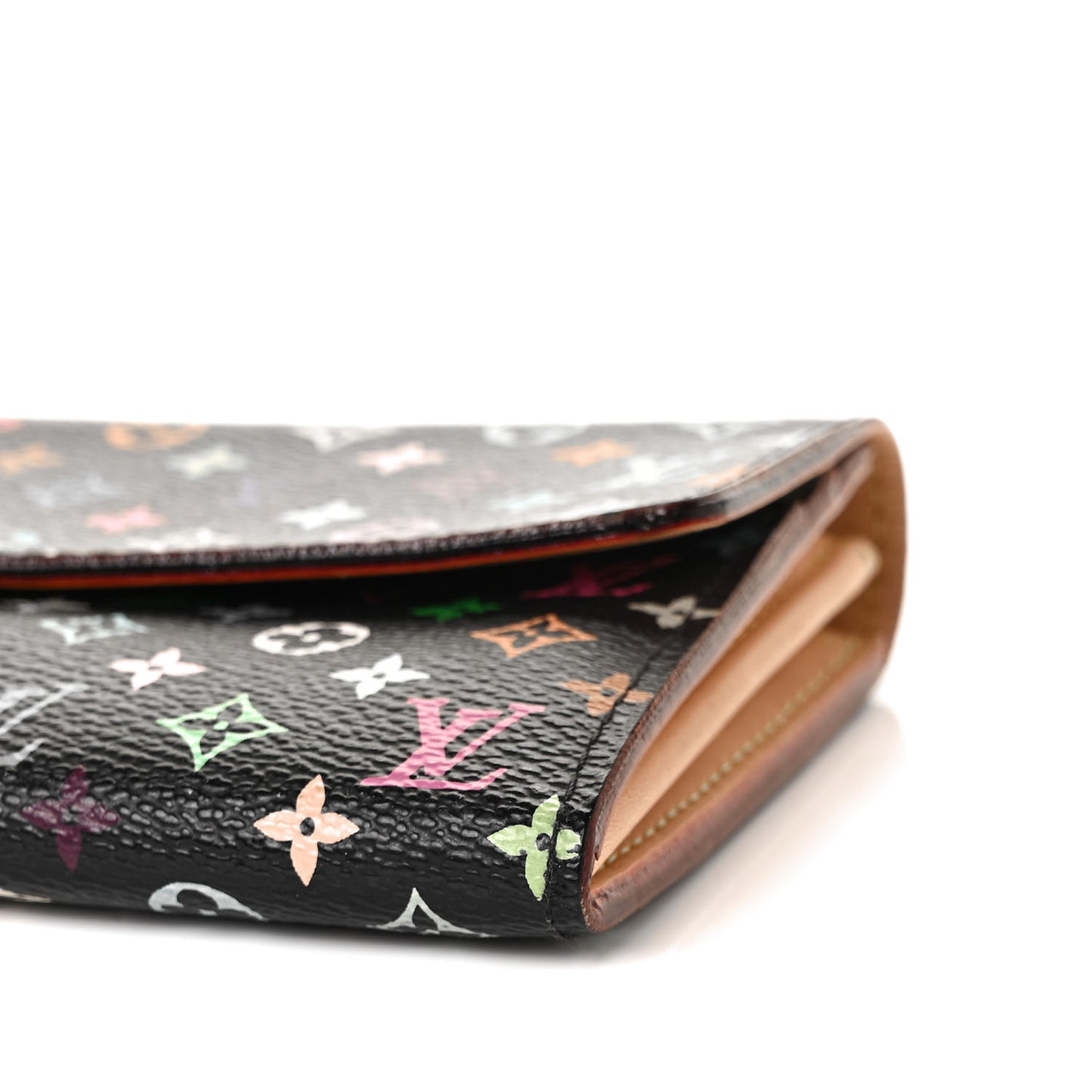 Monogram Multicolor Sarah Wallet Black