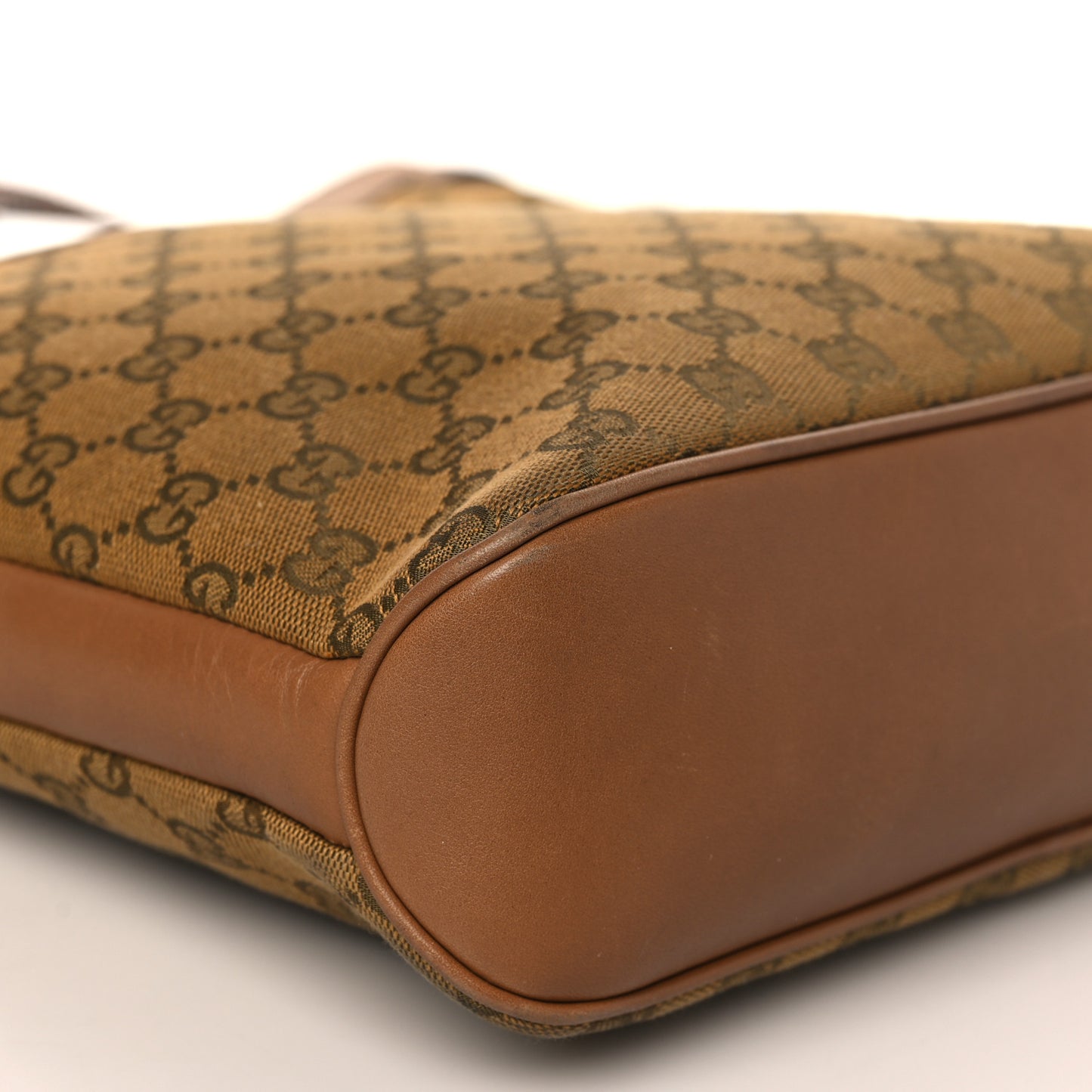 Monogram Braided Shoulder Bag Brown