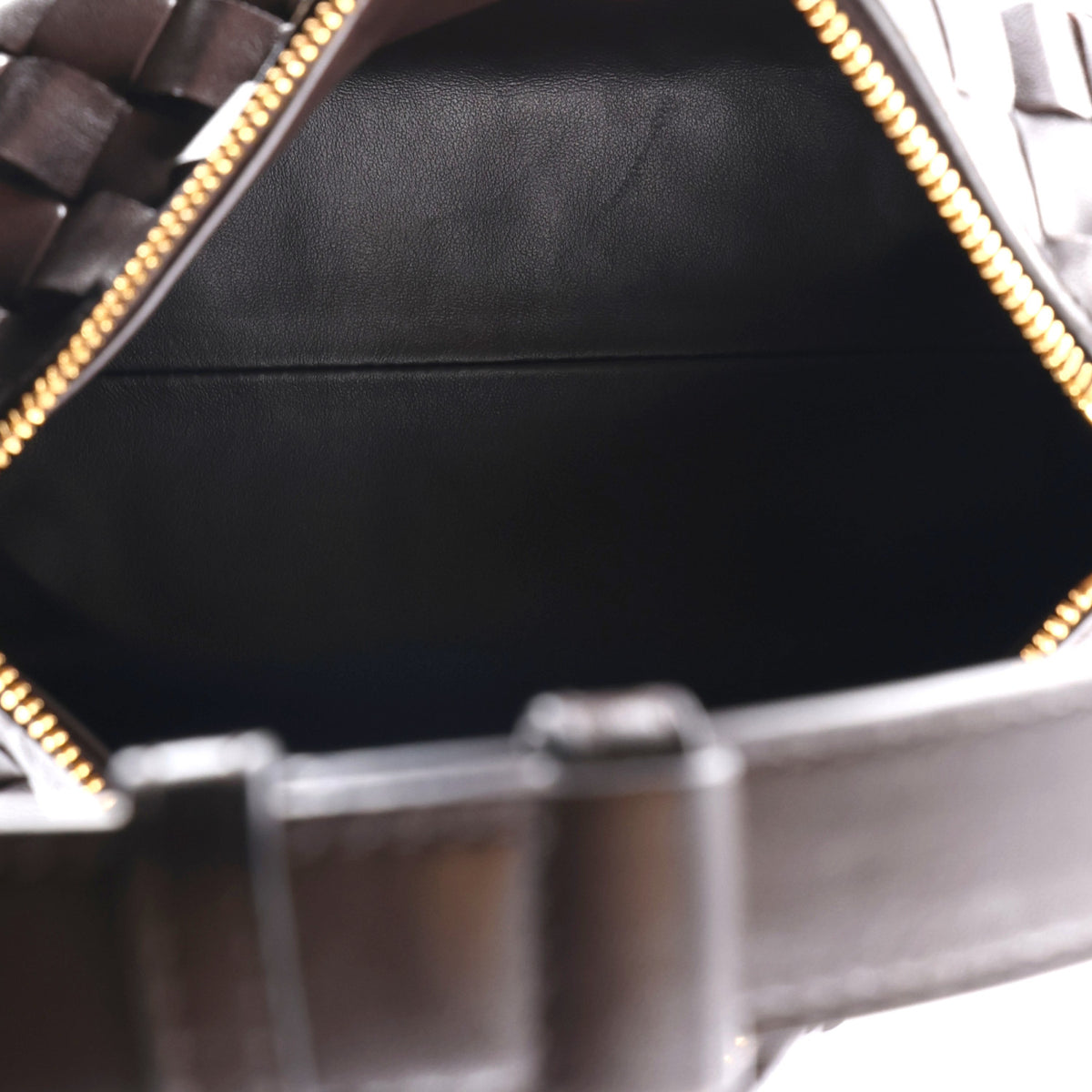 Calfskin Nappa Intrecciato Mini Wallace Fondant