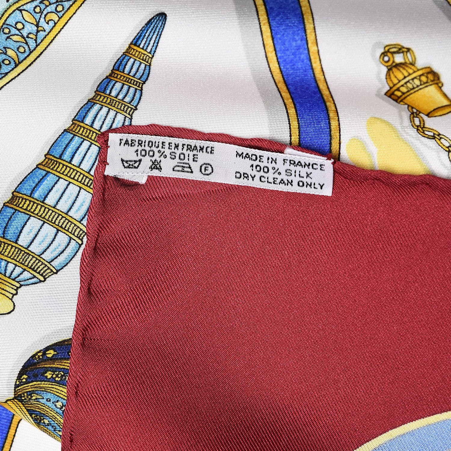 Hermes Silk Qu'Importe Le Flacon Scarf 90 5 of 5