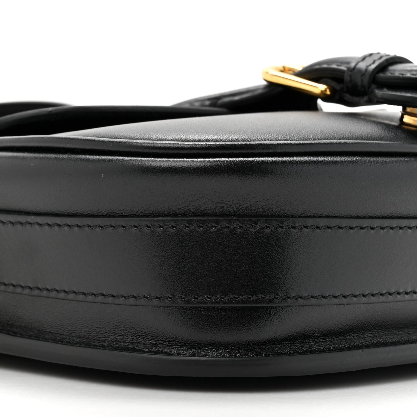 Box Calfskin Small Bobby Flap Black