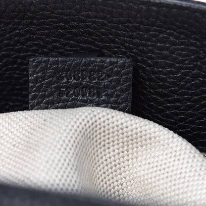Gucci Pebbled Calfskin Medium Soho Chain Shoulder Bag Black 7 of 9