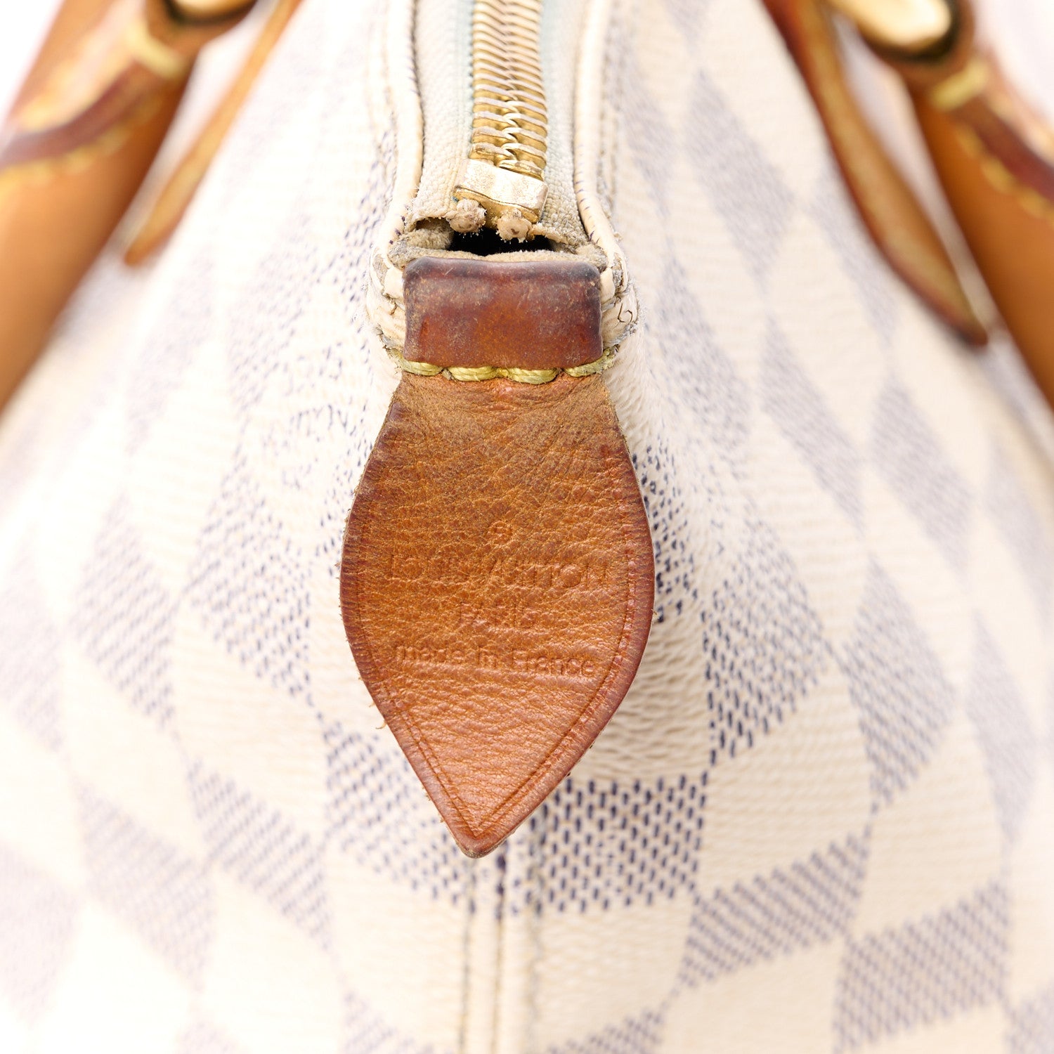 Louis Vuitton LOUIS VUITTON Damier Azur Saleya PM 6 of 15