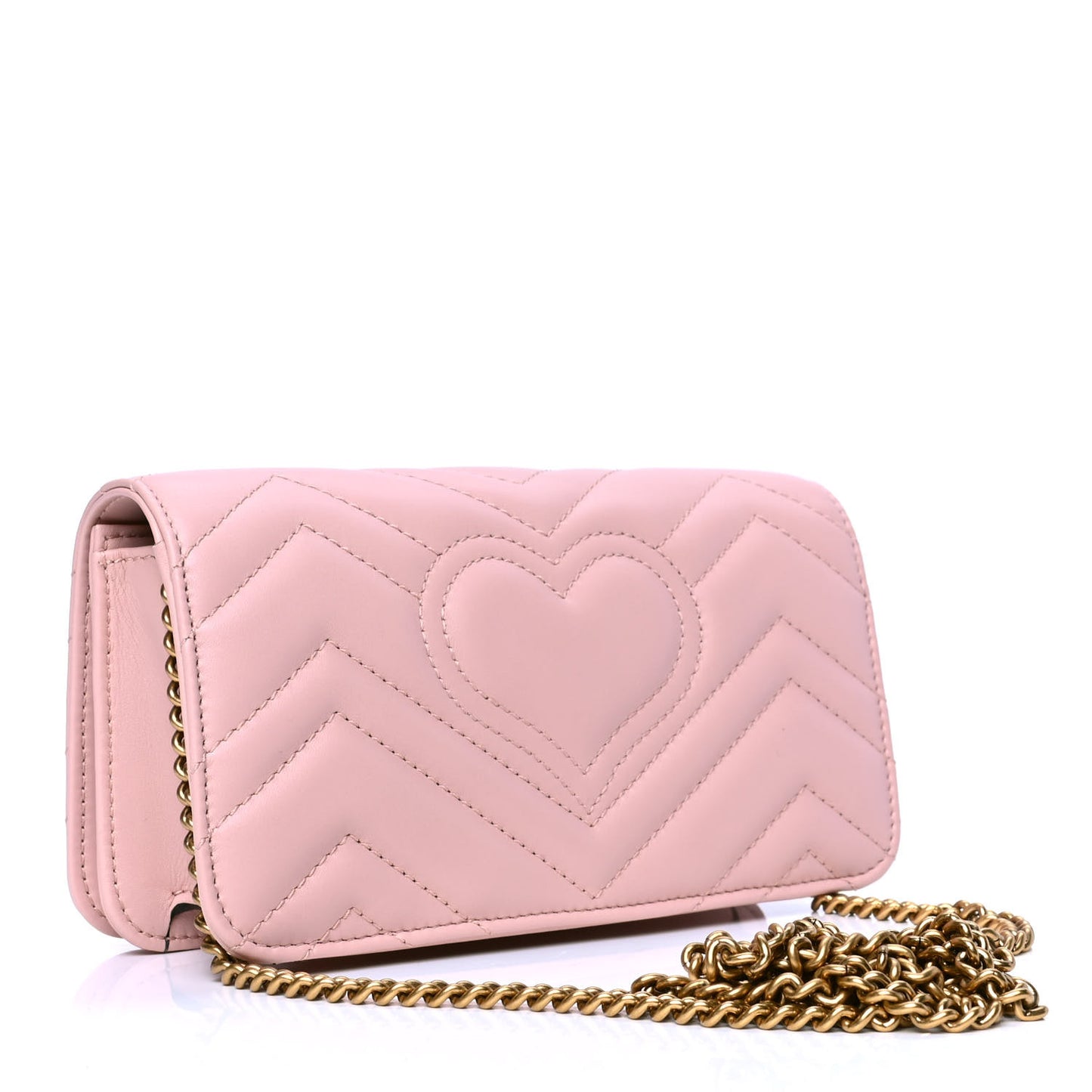Calfskin Matelasse GG Marmont Mini Bag Perfect Pink