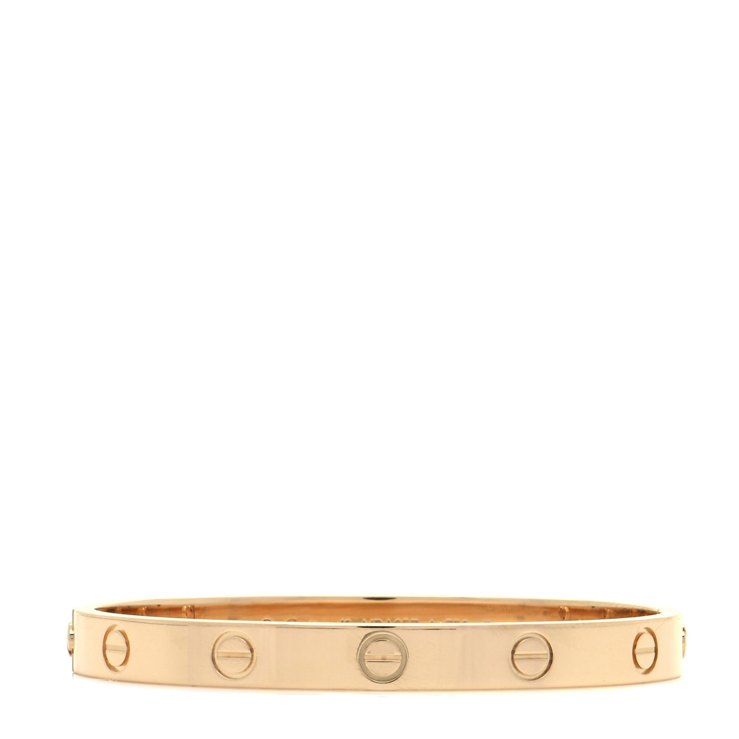 18K Yellow Gold LOVE Bracelet 16