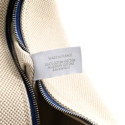 Hermes Canvas Large Bride-A-Brac Cabriole Case Gris Perle 7 of 8