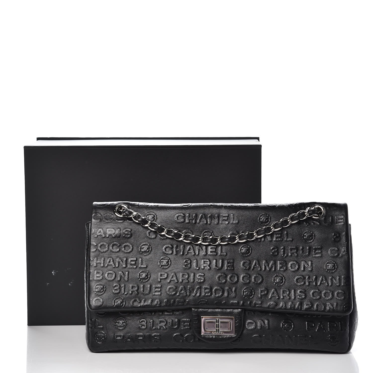 Chanel Calfskin Unlimited Jumbo Double Flap Black 10 of 10