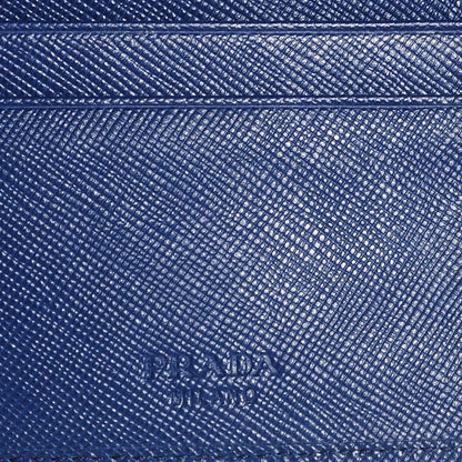 Prada Saffiano Travel Wallet Bleuette 5 of 6