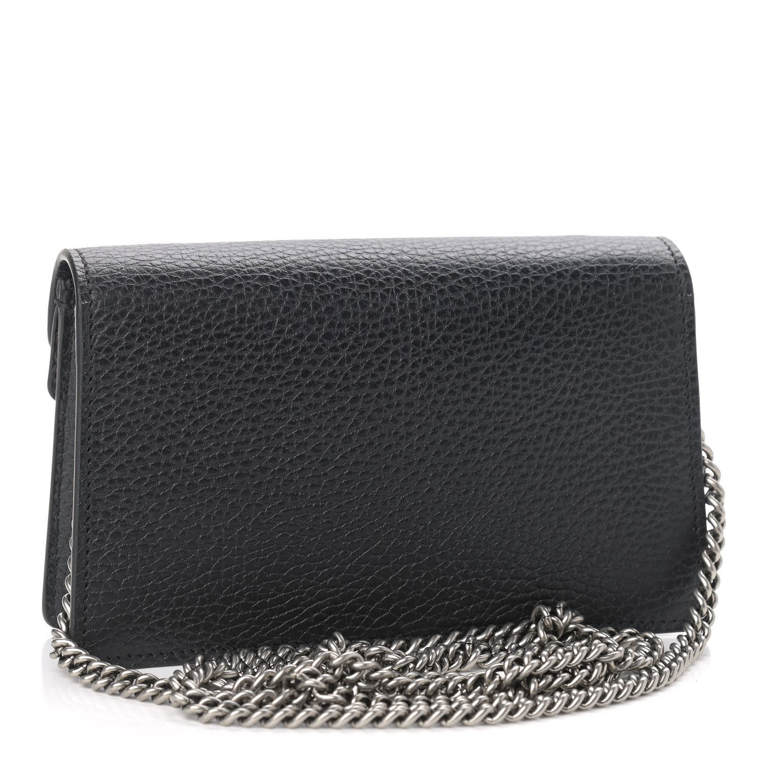 Gucci Calfskin Super Mini Dionysus Shoulder Bag Black 3 of 8