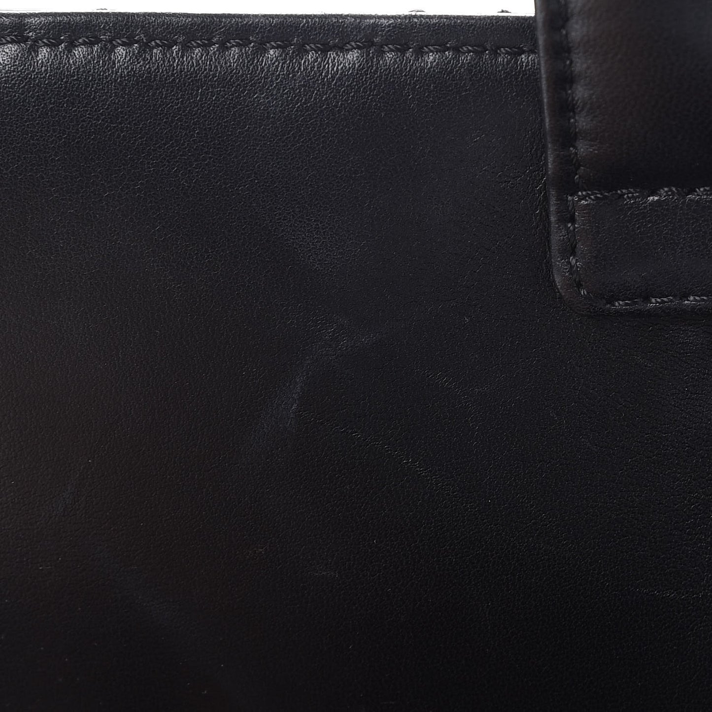 Patent Quilted Jumbo Diagonal CC Flap Black