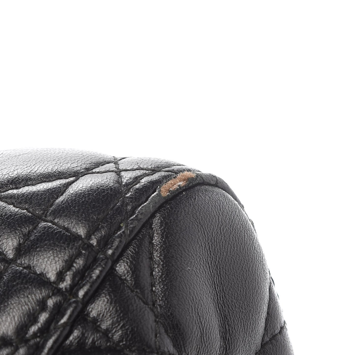 Lambskin Cannage Large Lady Dior Black